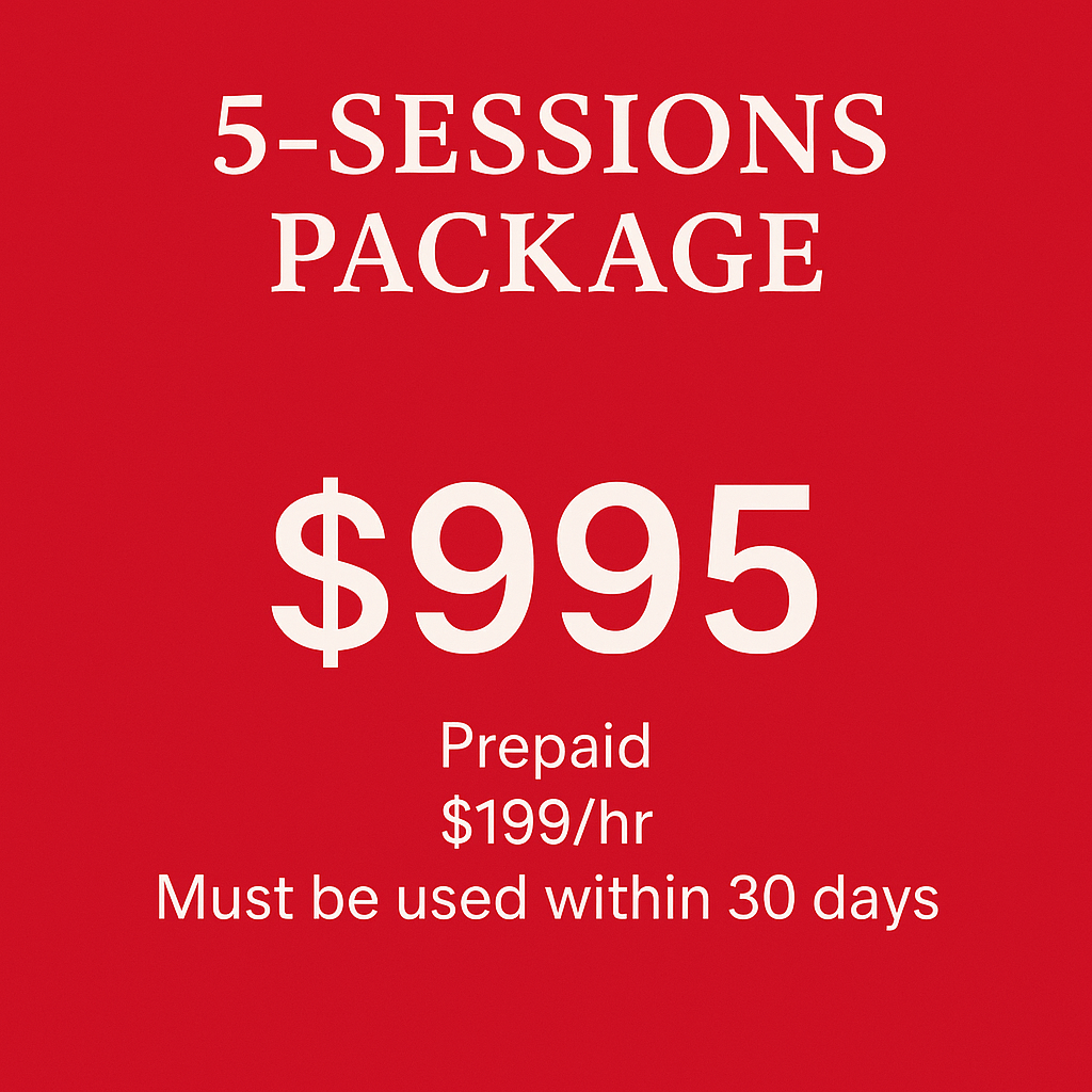 5-SESSIONS PACKAGE